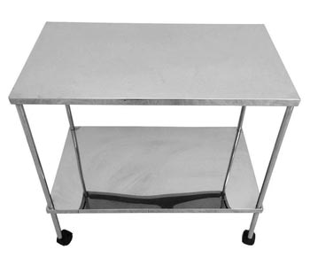 Mesa para Autoclave em Aço Inox